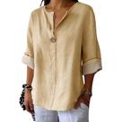Cardigan domirica Summer leve bege com decote em V feminino