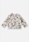 Cardigan em Suedine Bebê Menino Up Baby Cardigan em Suedine Bebê Menino Up Baby