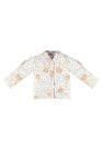 Cardigan em Suedine Feminino para Bebês Up Baby Cardigan em Suedine Feminino para Bebês Up Baby