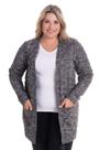 Cardigan Feminino Aberto Tricot