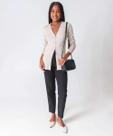 Cardigan Feminino Alongado Bolsos Marisa Preto-52085