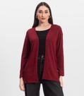 Cardigan Feminino Alongado Infinita Cor Vermelho Cardigan Feminino Alongado Infinita Cor Vermelho