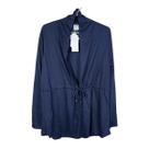 Cardigan Feminino Com Cordão Poliéster Viscose Tamanho P Formitz