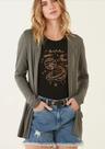 Cardigan Feminino em Viscose Básico Liso - Malwee