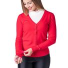 Cardigan Feminino Facinelli 651077 Vermelho