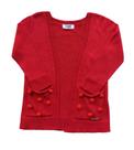 Cardigan Infantil Feminino em Lãnzinha Kukiê