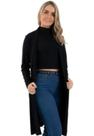 Cardigan Kimono Liso Longo Viscolycra Cardigan Kimono Liso Longo Viscolycra