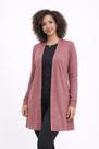 Cardigan (Kimono) Visco Slim Melange Cor:RosaTamanho:M