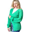 Cardigan Manga Pipoca- Kebek