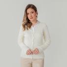 Cardigan susie modal canelado feminino