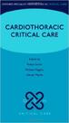 Cardiothoracic critical care - OXFORD UNIVERSITY PRESS Cardiothoracic critical care - OXFORD UNIVERSITY PRESS