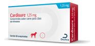 Cardisure Para Cães 1,25mg - 80 Comprimidos Cardisure Para Cães 1,25mg - 80 Comprimidos
