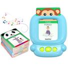 Cardkids Educação infantil Aprender Ler Inglês 224 Palavras Azul
