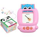 Cardkids Educação infantil Aprender Ler Inglês 224 Palavras Rosa
