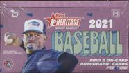 Cards de Baseball Topps 2021 Heritage Minor League 18 Pacotes Cards de Baseball Topps 2021 Heritage Minor League 18 Pacotes