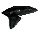Carenagem Aba Lateral Tanque Titan 160 2016 Ate 2021 Preto Brilhante