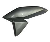 Carenagem Aba Lateral Tanque Titan 160 2019 Prata Ibiuna Cinza