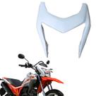 Carenagem capa farol bananinha frontal honda nxr bros 160 branco 2015 - 2019