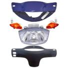 Carenagem, Capa, Pisca, Bloco Biz 100 98-99 Azul Roxo Ks