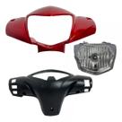 Carenagem Farol + Farol + Moldura Painel Jet 50cc Jet 125cc