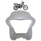 Carenagem Farol NX 400 Falcon 2006 Prata Acabamento Liso