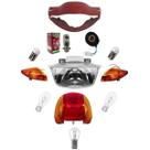Carenagem Farol + Piscas + Lanterna Biz 100 Vermelho 98 Á 01 Carenagem Farol + Piscas + Lanterna Biz 100 Vermelho 98 Á 01