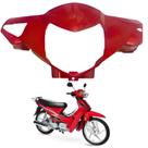 Carenagem frontal máscara do farol iron shineray phoenix gold 50 wuyang vermelho 2011 a 2019