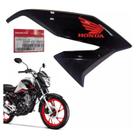 Carenagem honda aba tanque direita cg 160 titan 2023 preta