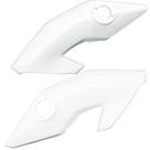Carenagem lateral do farol CG125 CG150 Fan Titan Start CG160 Fan Start 2014 a 2021 bananinha Carenagem lateral do farol CG125 CG150 Fan Titan Start CG160 Fan Start 2014 a 2021 bananinha