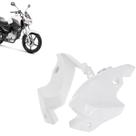 Carenagem Lateral Farol Bananinha (Par) - Yamaha Factor 125 (2017 A 2024), Factor 150 (2016-2024) - Plasmoto - Branca