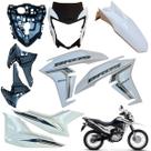 Carenagem Nxr Bros 160 Modelo 2022 2024 Asa do Tanque Tampa lateral Frontal Paralama Dianteiro