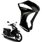 Carenagem peito frontal bico iron shineray jet 50 jet-50 preto fosco 2010 a 2020