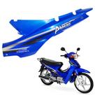 Carenagem rabeta traseira esquerdo iron shineray phoenix gold 50 xy50q azul 2011 a 2019
