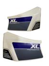 Carenagem Tampa Lateral XL 125 1991 Branca
