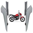 Carenagem Tampa Rabeta Lateral Traseira Honda Cg Titan 160 Prata Ibiuna 2022 2023 2024