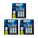 Carga Barbeador Mach3 Tradicional Com 8Un - Kit Com 3Un