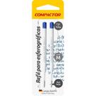 Carga Caneta Esferográfica 1005 Azul Plástica Blister com 2 CX com 10