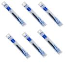 Carga caneta pentel energel lr7-c 0.7 azul kit 6 und refil
