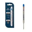 Carga esferografica blistada crown azul - ca14007a
