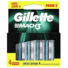 Carga Mach3 Leve 4 pague 3 Unidades - Gillette Carga Mach3 Leve 4 pague 3 Unidades - Gillette
