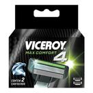 Carga para Aparelho de Barbear Viceroy Max Comfort 4 com 2 Cartuchos