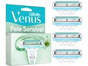 Carga para Aparelho de Depilação Gillette Venus Pele Sensível 4 Unidades