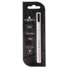 Carga Para Caneta Crown Esferográfica Tipo Cross CA12009P - Cor Preto