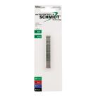 Carga para caneta esferográfica SCHMIDT 635 Mini D1 média vermelha, pacote com 4