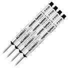 Carga para caneta Schmidt P8126 versão curta 9,9 cm tinta preta 4 unidades Carga para caneta Schmidt P8126 versão curta 9,9 cm tinta preta 4 unidades