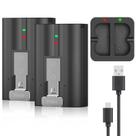 Cargador de Baterías SUNNEAR 6040mAh 3.65V Paquete de 2 con Cargador USB