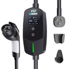 Cargador de Coches Eléctricos EVDANCE Nivel 2 24A 240V NEMA 10-30P Cable de 7.5 m