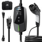 Cargador para Vehículo Eléctrico EVDANCE Nivel 1 y 2 16A Cable de 7.5 m 110-240V