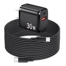 Cargador PD 30W USB C de carga rápida para Oculus Quest 2 VR