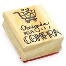 Carimbo Arte Fácil Obrigada Pela Compra CA-907 - 4,0 X 5,0 CM